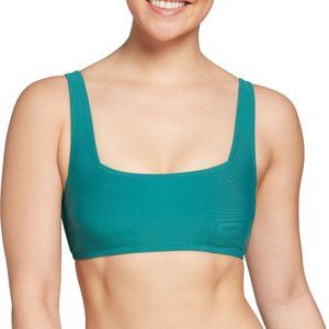 NWT Calia Women's Square Neck Adjustable Bikini Swim Top Size XL $45 3HL25